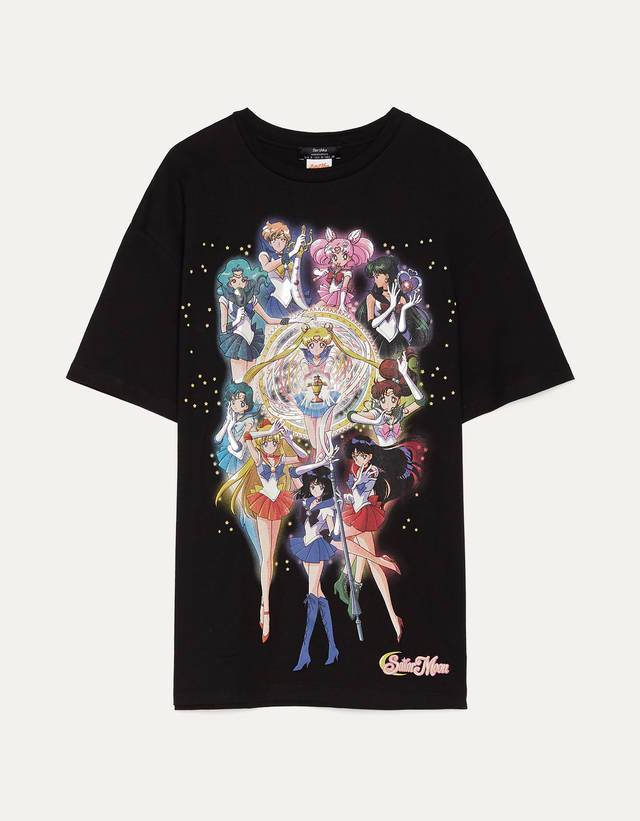 Product Sailormoon Bershka T-shirt 🌙💛