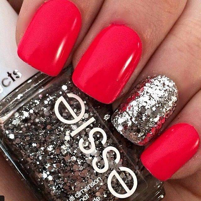 Fashion Red & glitter 💅