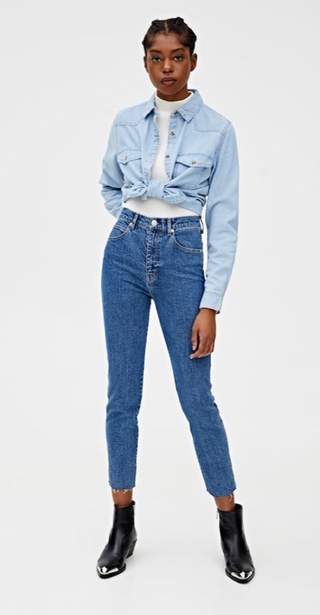 Moda Jeans mom fit Pull and Bear