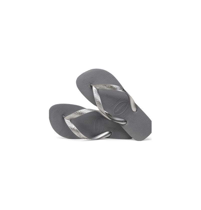 Moda Havaianas Top Tiras, Chanclas para Mujer, Dorado