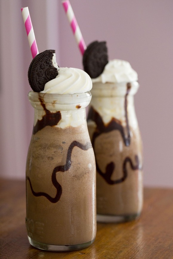 Moda Frappuccino de Oreo e Nutella