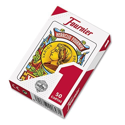 Social Fournier F20991 - Baraja española Nº 1, 50 cartas, surtido
