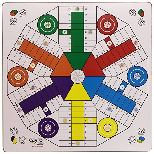 Social Juguetes Cayro - Tablero Parchís de madera