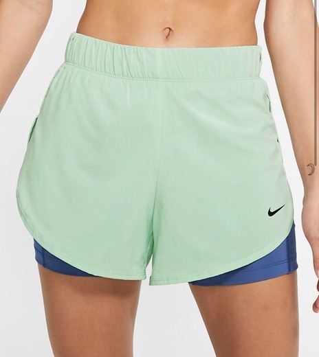 Calções de treino 2 em 1 Nike Flex para mulher 