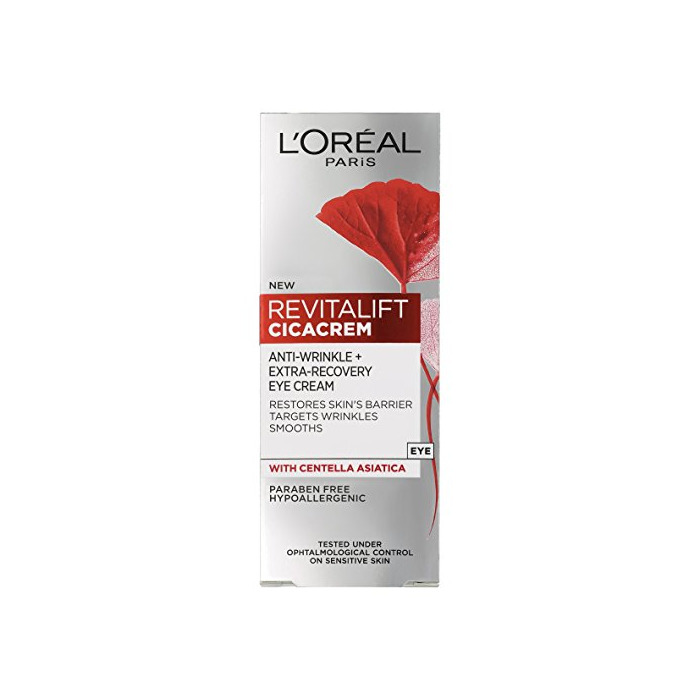 Belleza L 'Oréal Paris Revitalift cica - recuperación antiarrugas crema de ojos