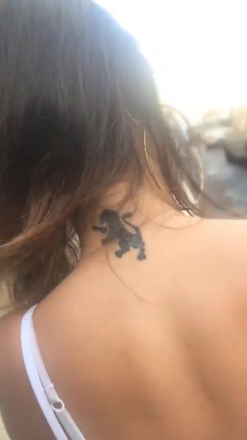Tatuagem leão sporting