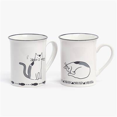 Fashion Caneca Gato Preto