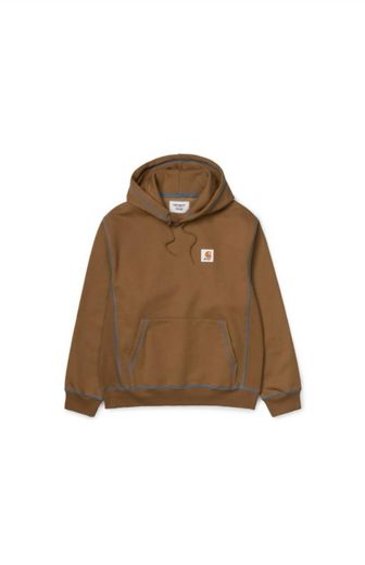 Awake x carhartt hoodie brown