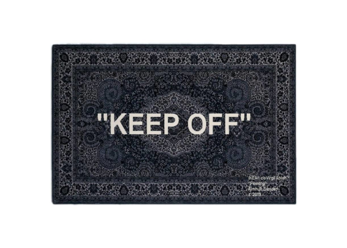 Producto Virgil Abloh X Ikea "Keep off Rug"