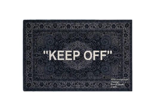 Virgil Abloh X Ikea "Keep off Rug"