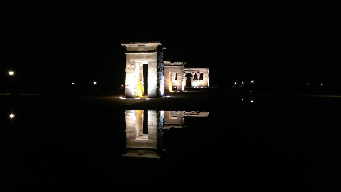 Lugar Templo de Debod