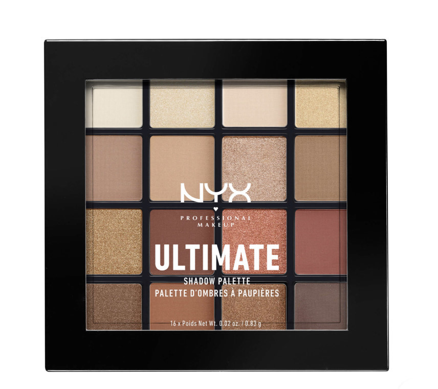 Moda Paleta Ultimate Shadow da NYX Professional Makeup - Warm Neu