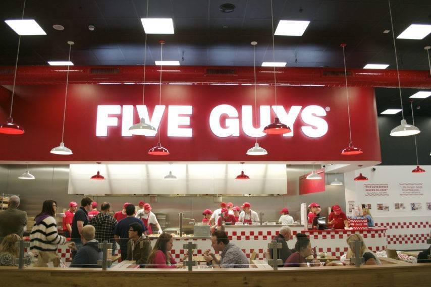 Restaurantes Five Guys