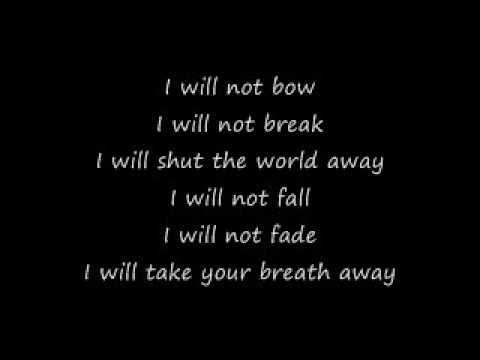 Music I Will Not Bow