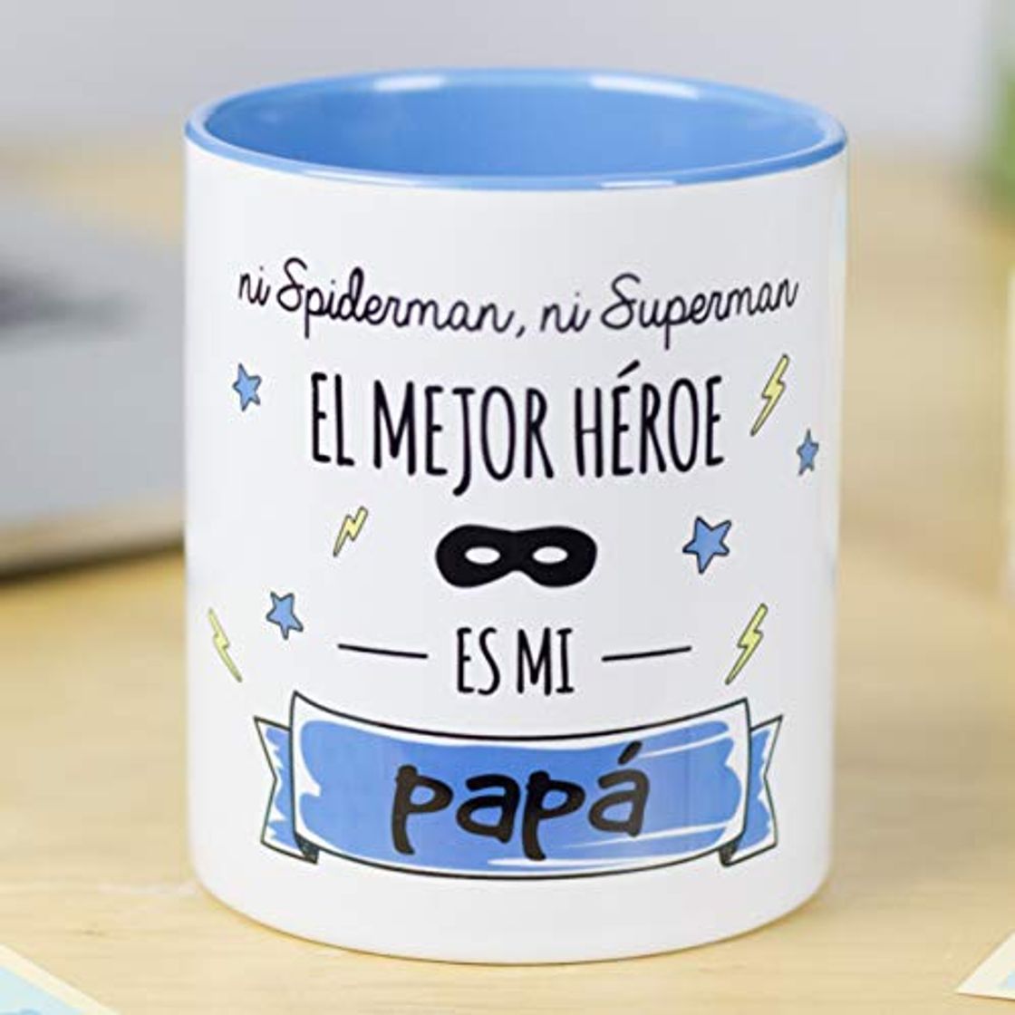 Product La Mente es Maravillosa - Taza con frase y dibujo divertido