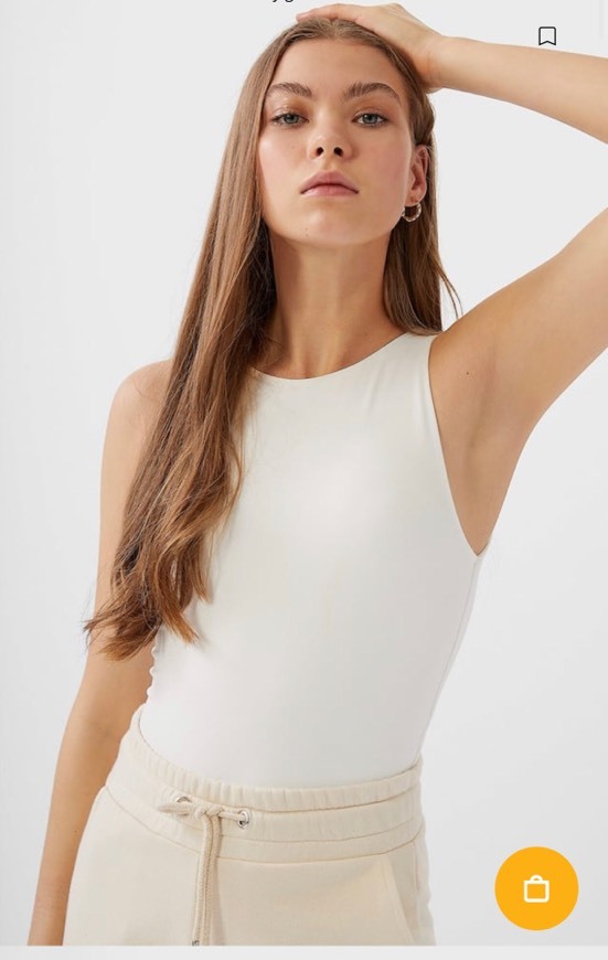 Body gola halter Stradivarius