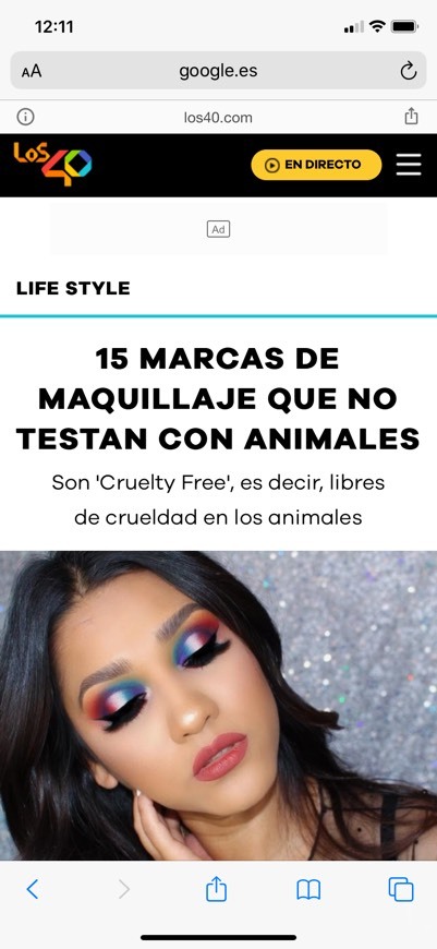 Listado de marcas sin tratado de animales