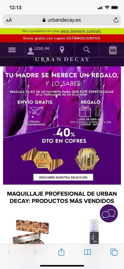 Products Urban Decay Cosmetics para los ojos