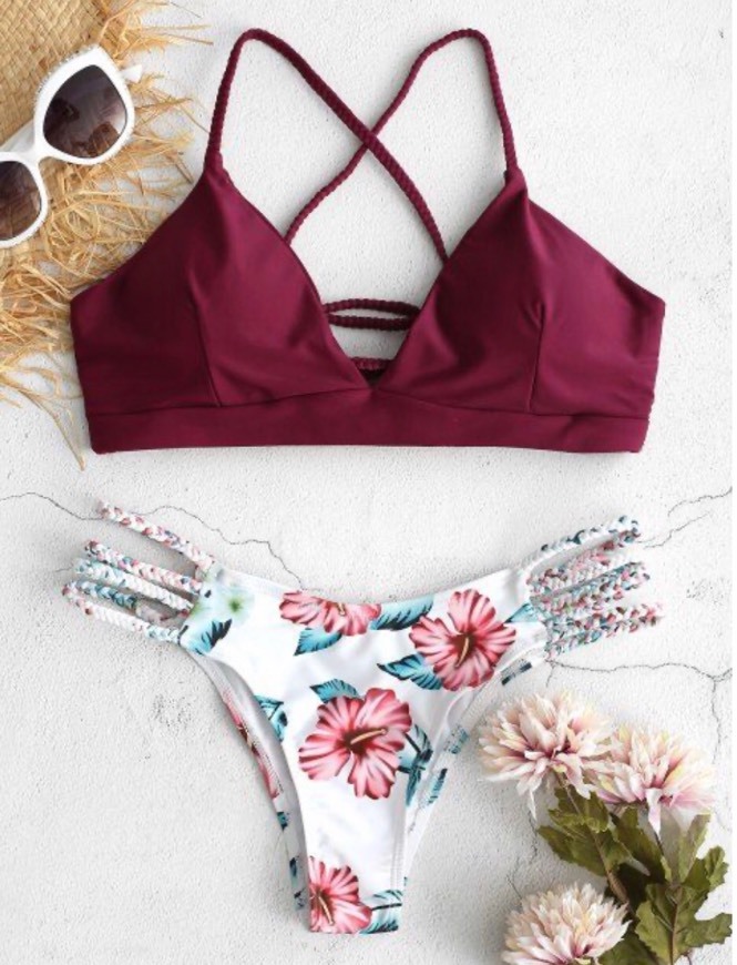 Products BRAIDED FLOWER BIKINI