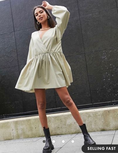 Vestido Khaki ASOS