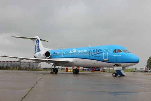 KLM Cityhopper Fokker 50