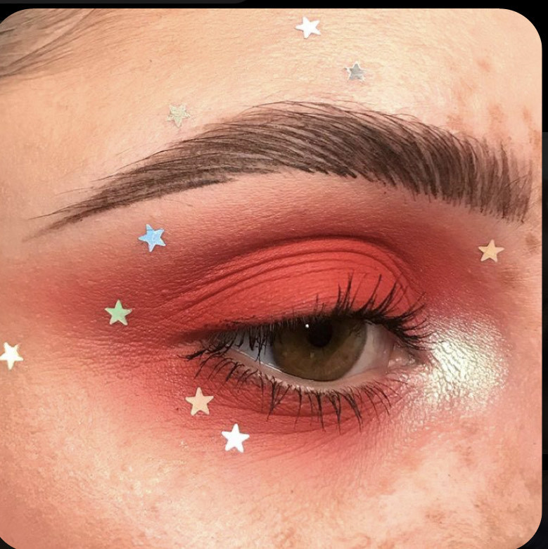 Fashion Makeup with stars 