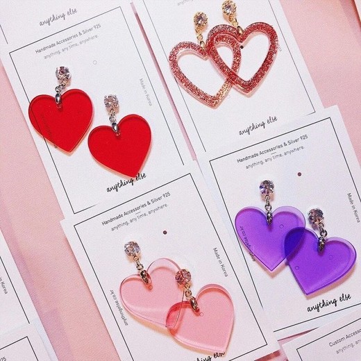 Hearts earrings 