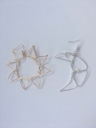 Moon & sun earrings 