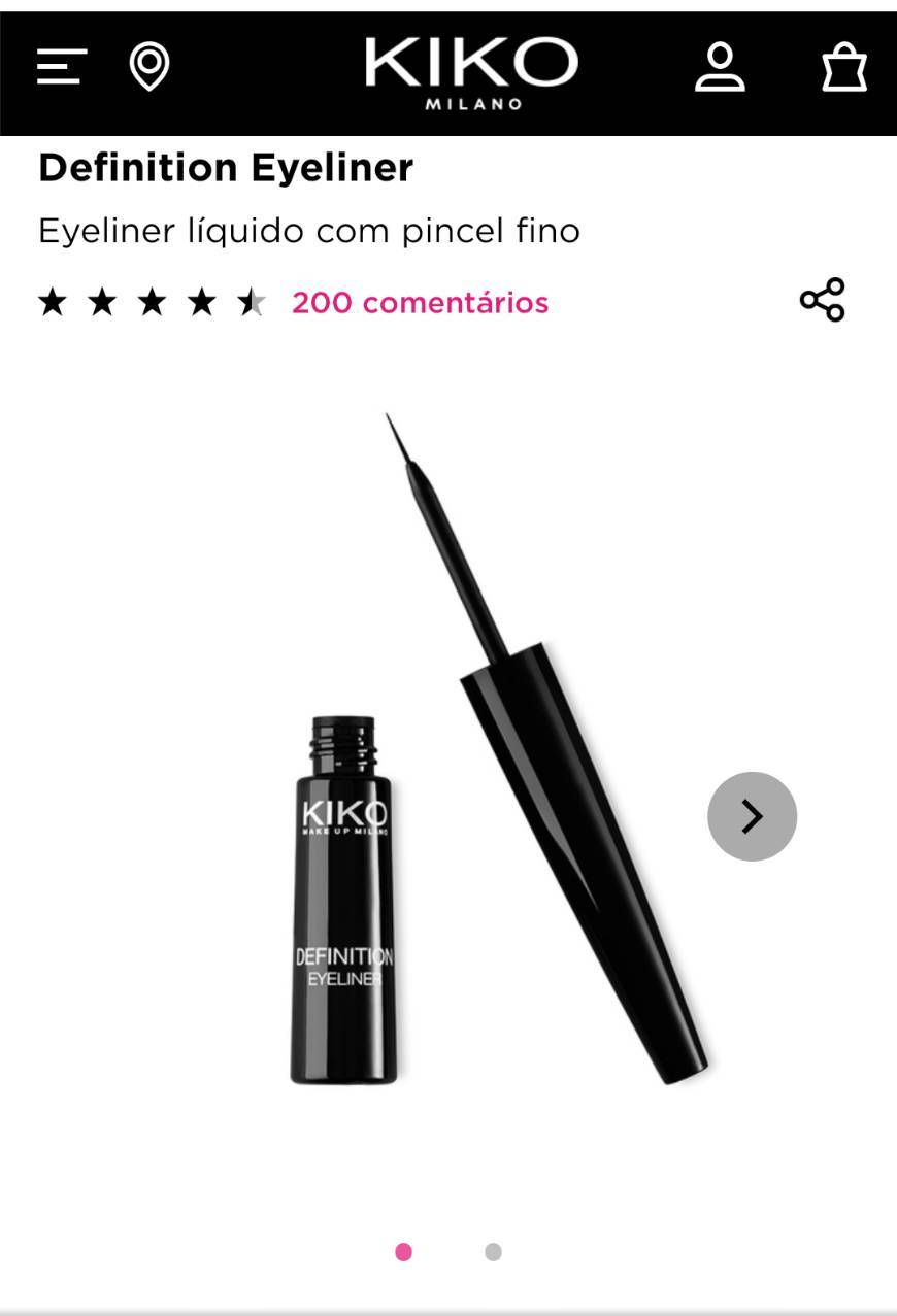 Fashion Eyeliner Kiko Milano