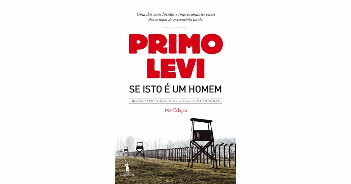 Libro Se Isto É Um Homem