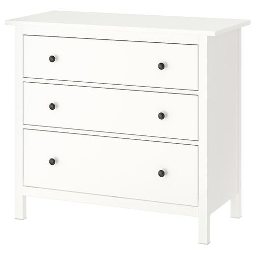 HEMNES Cómoda c/3 gavetas - branco - IKEA