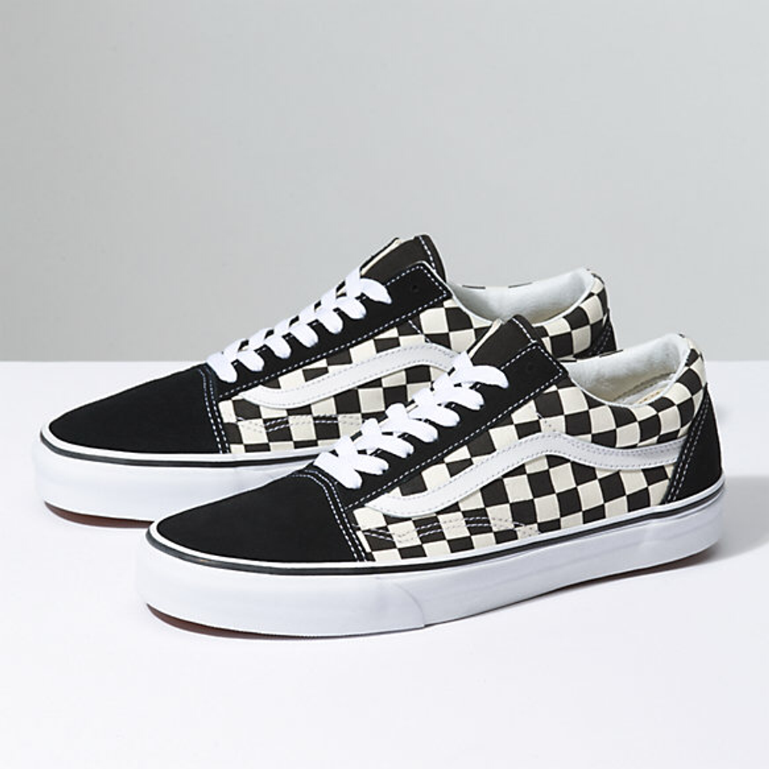 Fashion Ténis Primary Check Old Skool | Preto | Vans