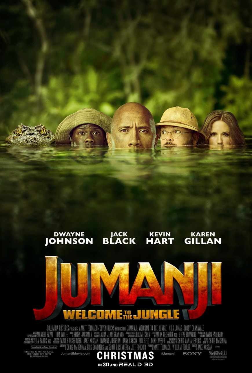 Película Jumanji: Bienvenidos a la jungla