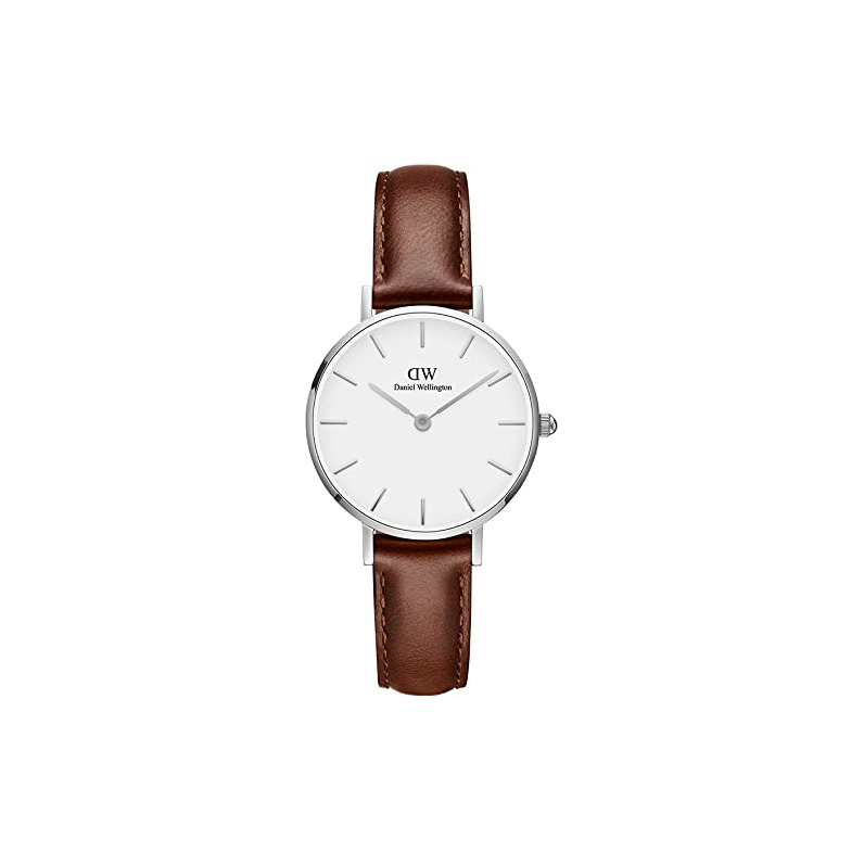 Moda Daniel Wellington - Reloj analógico para mujer de cuero