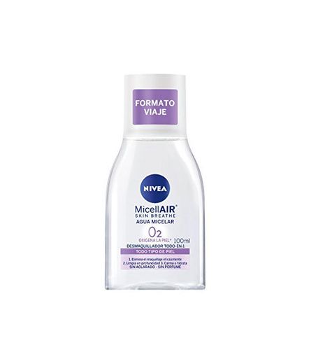 NIVEA Agua Micelar Mini - Paquete de 12 x 100 ml -