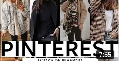 Moda Pinterest looks de inverno 