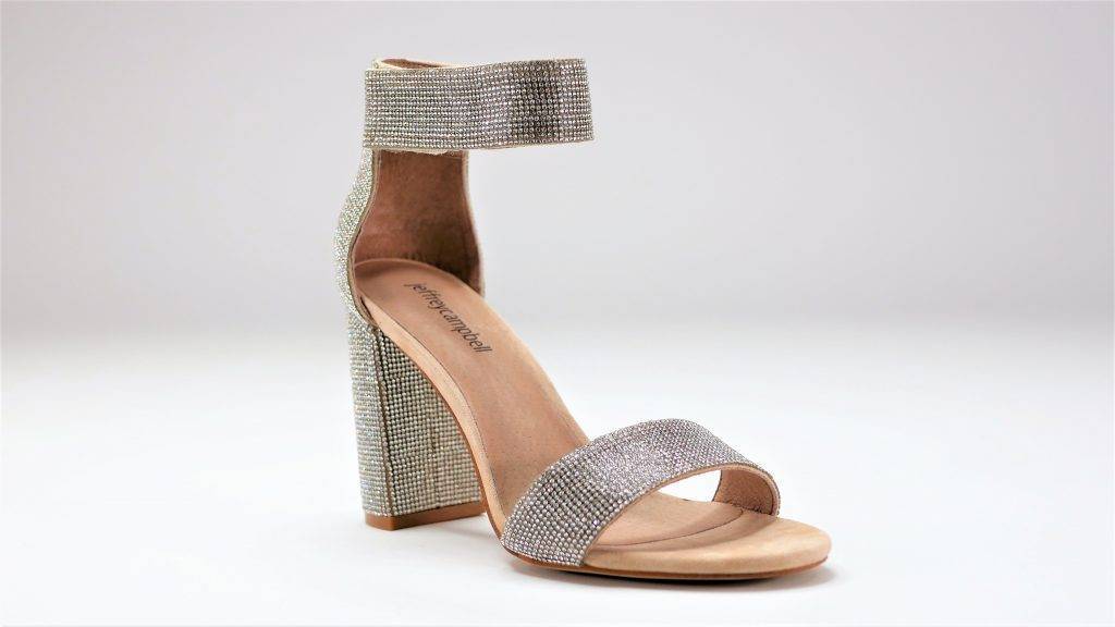 Sandália Jeffrey Campbell Lindsay Crystal

