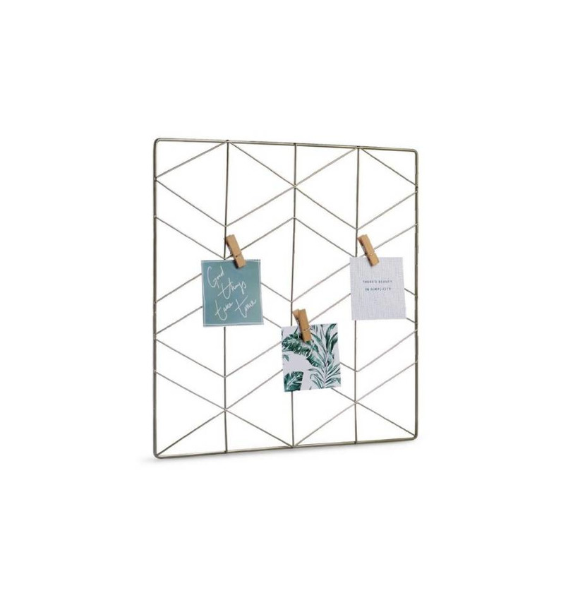 Product Quadro de arame dourado