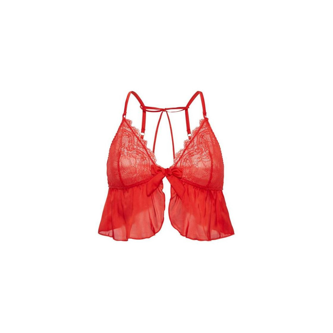 Products Sutiã bralette fluido vermelho 