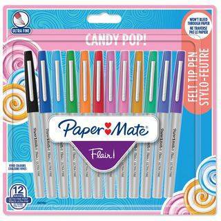 Moda Paper Mate Caneta com Ponta de Feltro Flair®, Ponta Ultra Fi