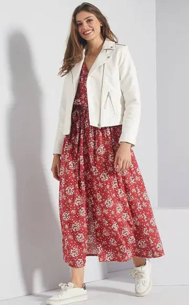 Social Vestido comprido florido 15€