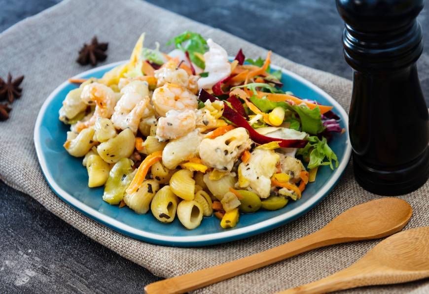 Social ORECCHIETTE COM BRÓCOLOS E CAMARÃO


