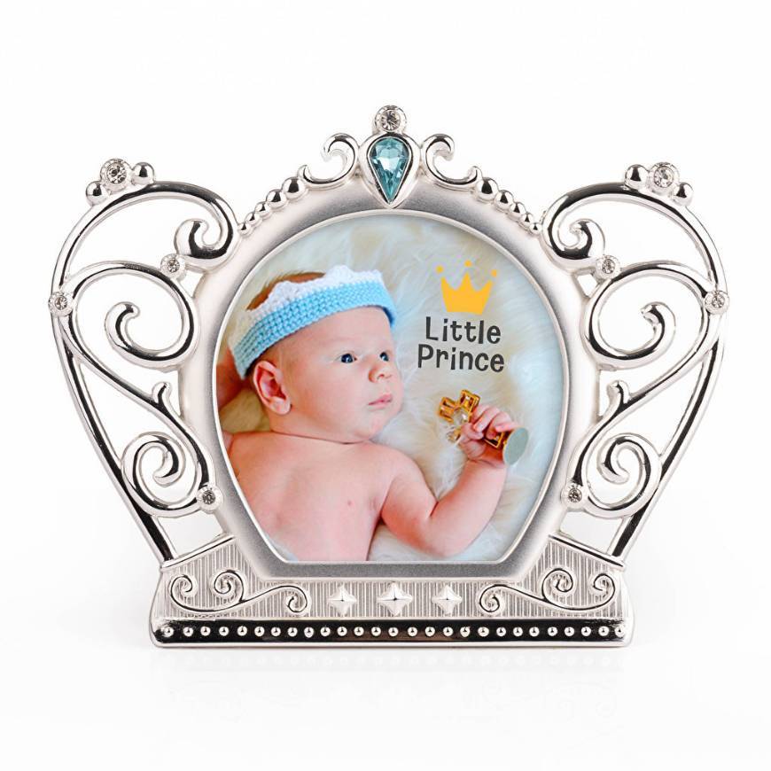 Social Moldura da coroa redonda personalizada

2