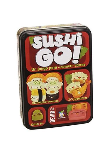 Devir- Sushi Go Juego de Mesa, Multicolor, Miscelanea