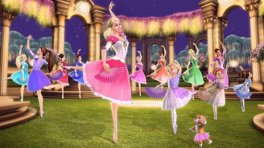 Película Barbie en Las 12 princesas bailarinas