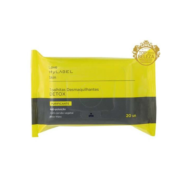 Social Toalhitas Desmaquilhantes Detox