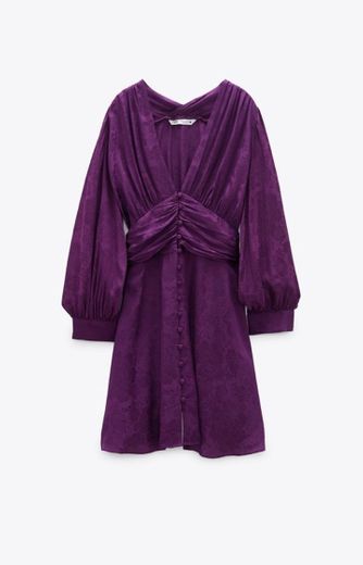 Vestido Roxo ZARA