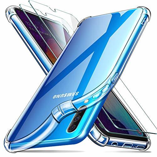 Electronics ivencase Samsung Galaxy A50 Funda+[2 Pack] Cristal Templado