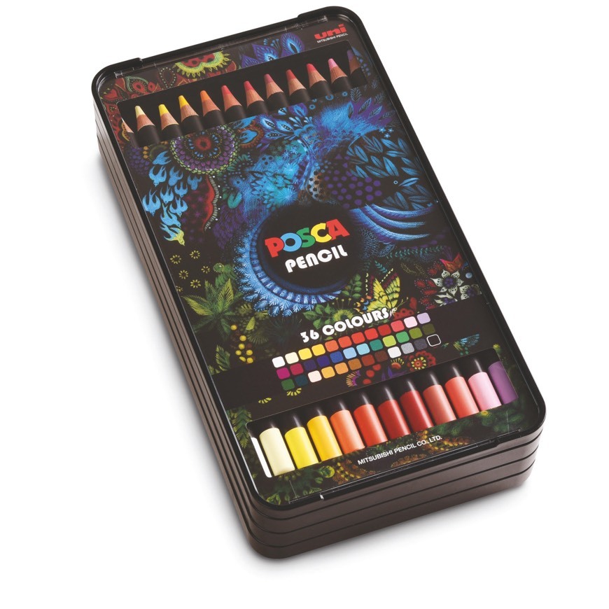 Social posca pencils