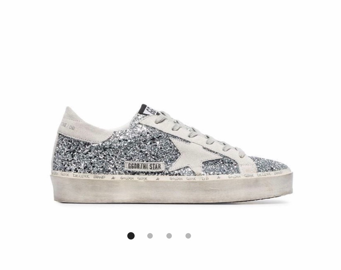 Moda Golden Goose Glitter Superstar Sneakers 